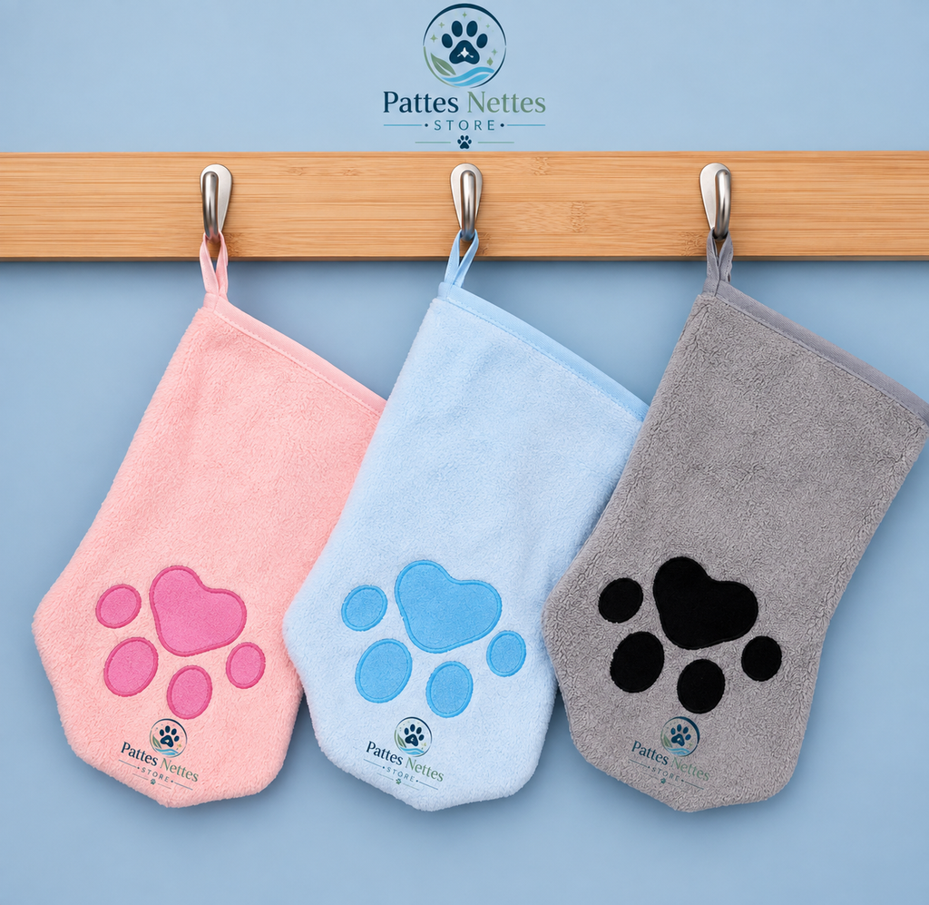 Serviette absorbante pour Chiens & Chats