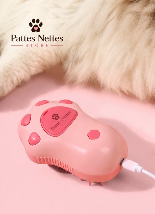 Brosse à vapeur 3 en 1 - Chiens & Chats